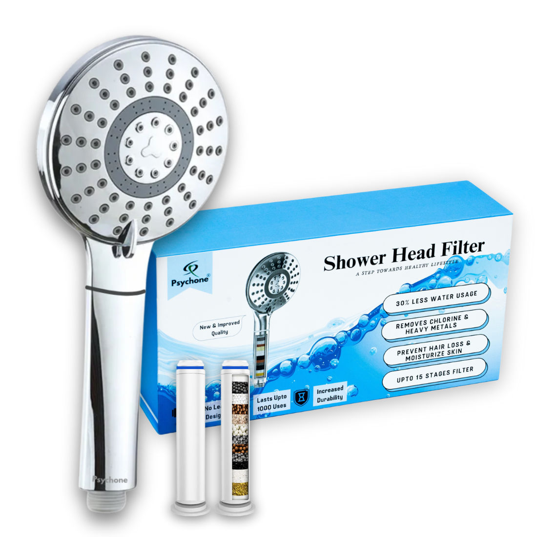 Psychone shower head